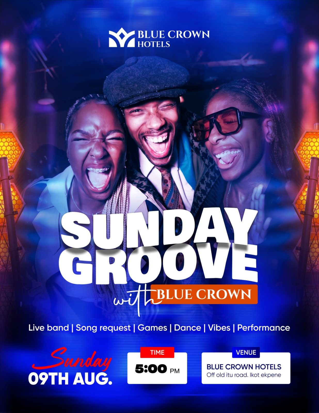 Sunday Groove at Blue Crown